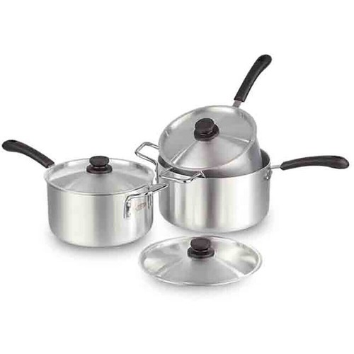 6pc aluminium stewpan set - stewpan,