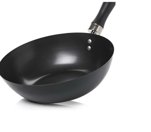 25cm carbon steel - steel, non-stick