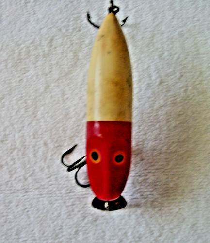 Old bakelite fishing lure - bakelite,
