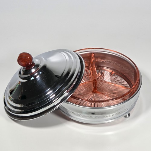 Rare farberware chrome candy - chrome,