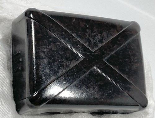 Vtg art deco brown - art, marbled