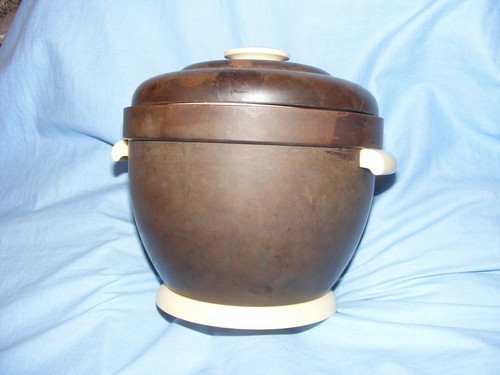 Bakelite ice bucket thermos - ice,
