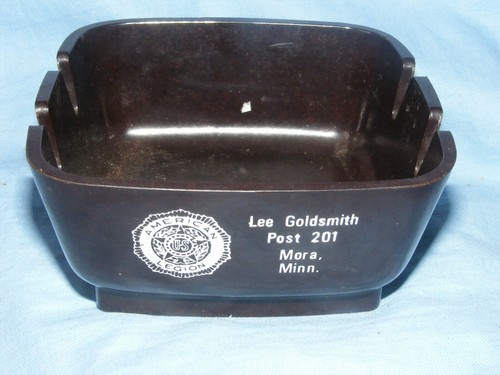 Bakelite ashtray saf dish - bakelite, saf-t-dish