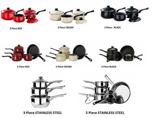 Saucepan set belly - belly, pans