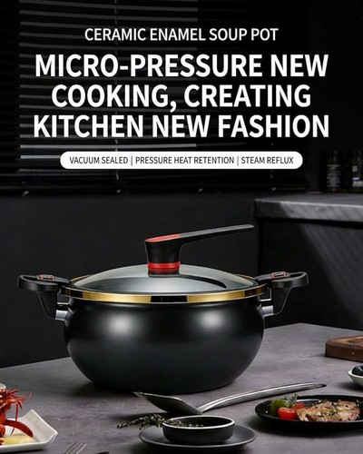 Twisting handle pot micro - handle,