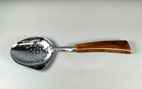 Vintage stainless strainer - vintage,