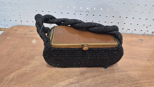 Vintage french beaded purse - french,