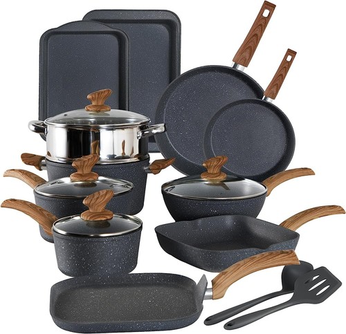 Piece cookware set - piece, nonstick